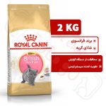 بریتیش کیتن رویال کنین گربه 2 کیلوگرم ( british kitten royal canin )